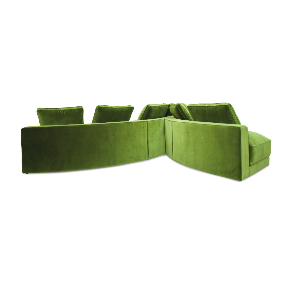Manhattan Crearte Double Face curved sofa